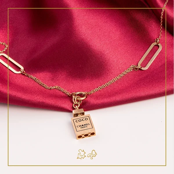 گردنبند طلا عطر کوکوشنل