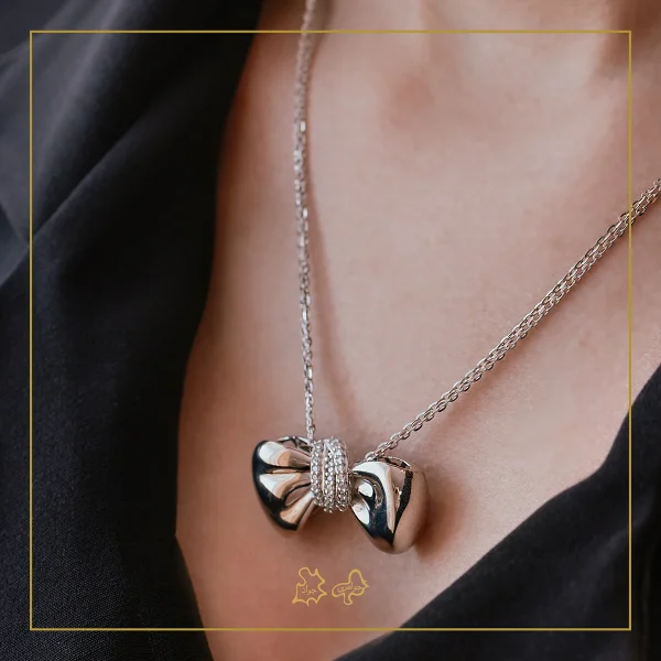 گردنبند طلا پاپیون - Image 3
