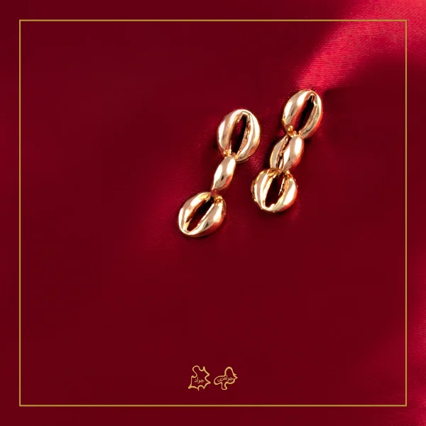 گوشواره طلا موکا - Image 2