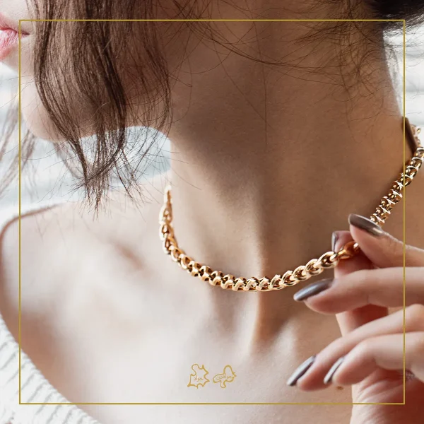گردنبند طلا اشکی سِلودیس