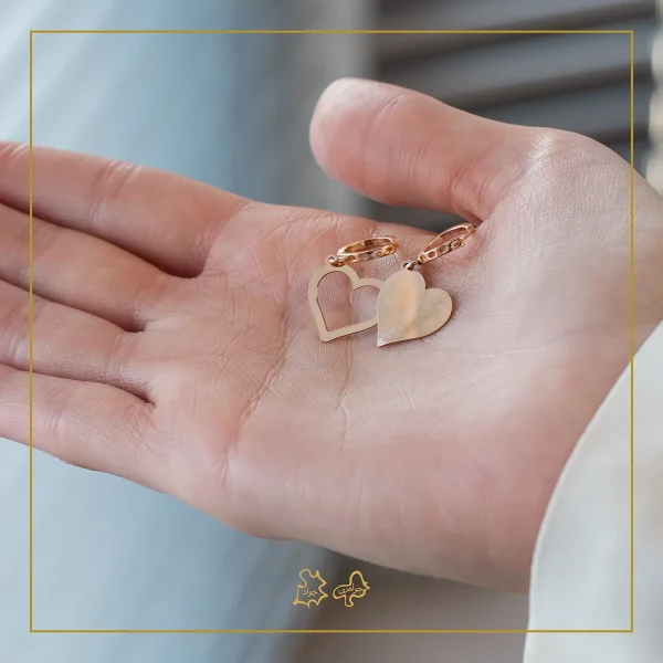 گوشواره طلا لاو