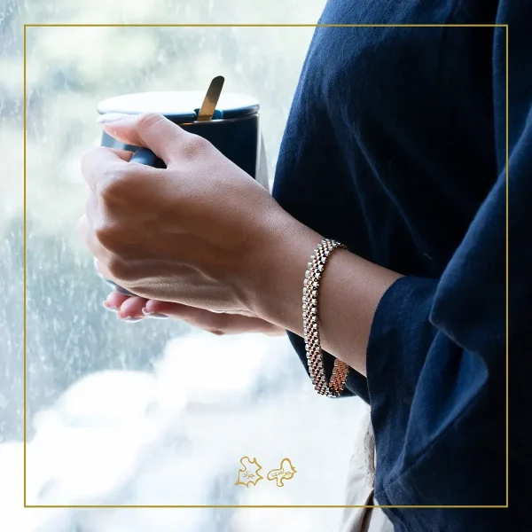 دستبند طلا رولکس آیرا - Image 4