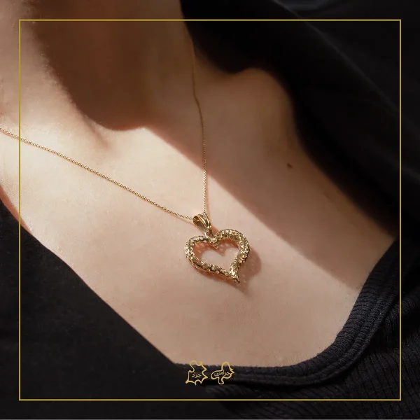 آویز طلا لِیوا - Image 2