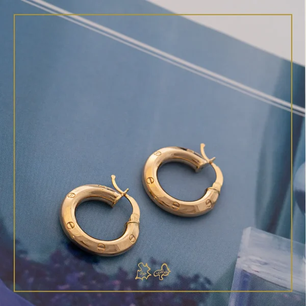 گوشواره طلا لاو کارتیر کلیو - Image 2