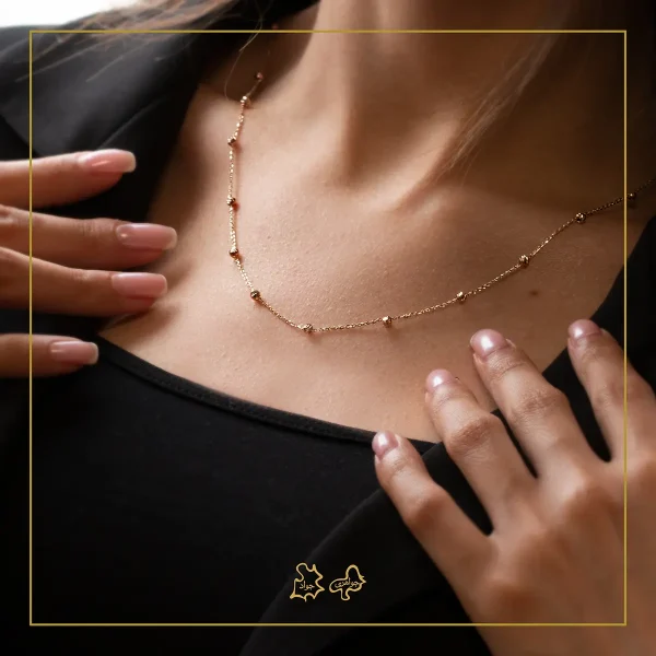 گردنبند طلا البرناردو مهرو