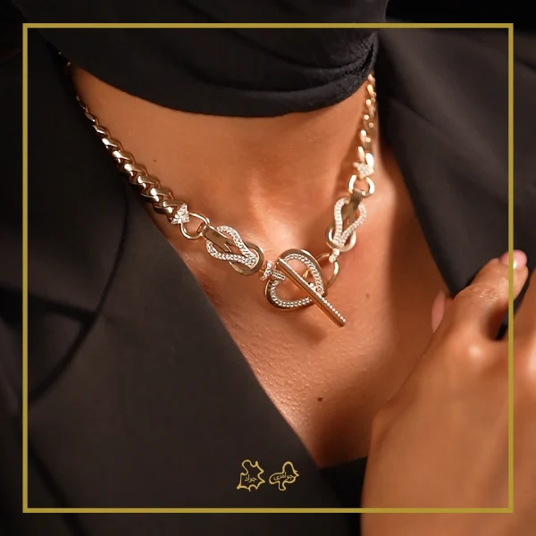 گردنبند طلا فرد قلب - Image 2