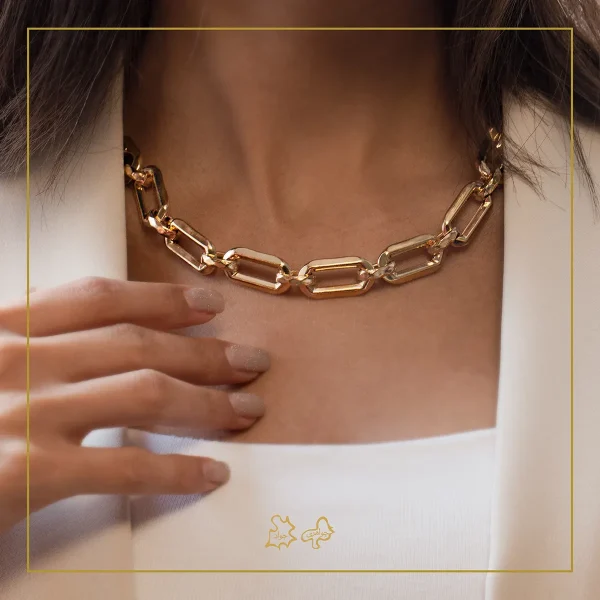 گردنبند طلا هرمس لاوا