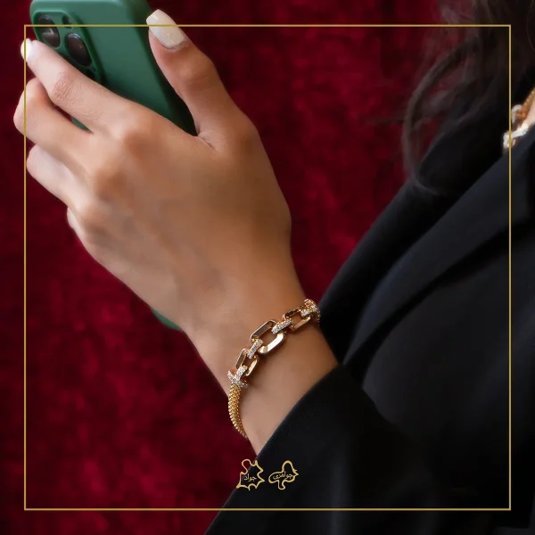دستبند طلا جسیکا هرمس مورات - Image 2