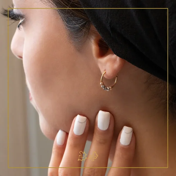 گوشواره طلا البرناردو ژینا