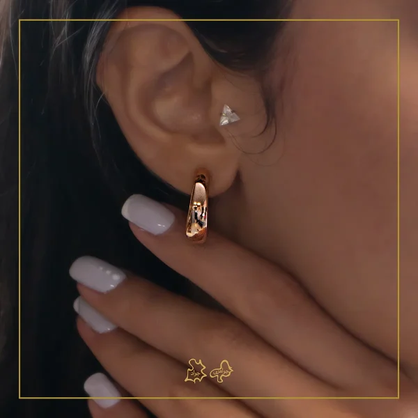 سرویس طلا طوق اورولا رزگلد - Image 4