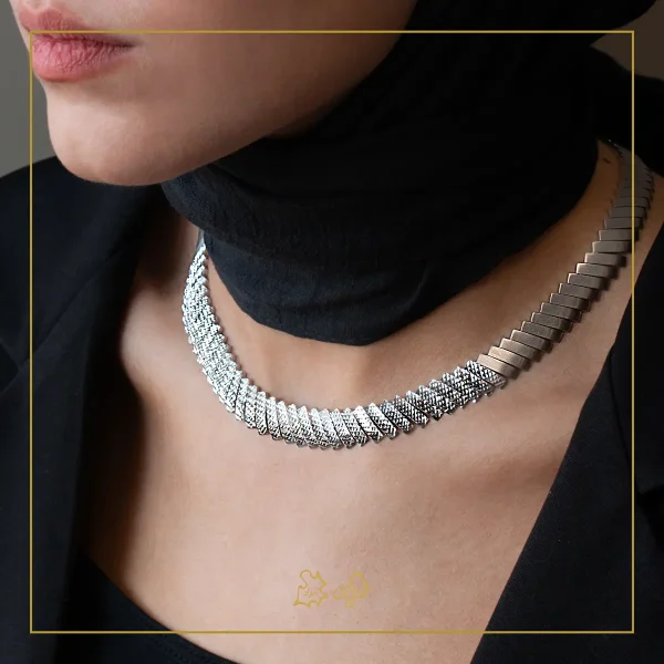 گردنبند طلا تراش میرا