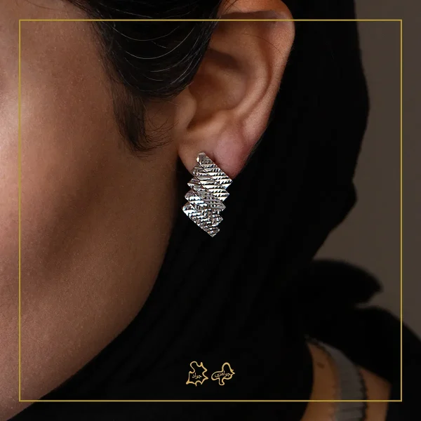 گوشواره طلا تراش میرا