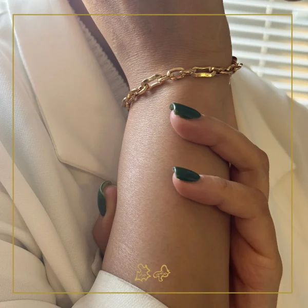دستبند طلا پروفیل شانار