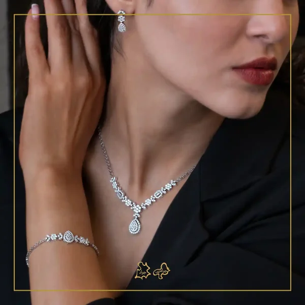 سرویس طلا پیوه ژن  اشک سفید