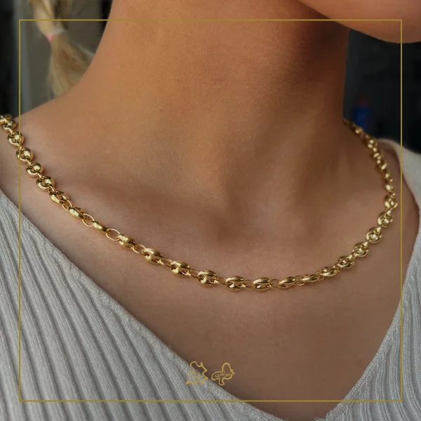 گردنبند طلا موکاتی