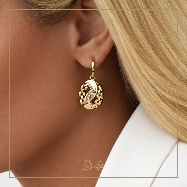 گوشواره طلا رولکس جیاس