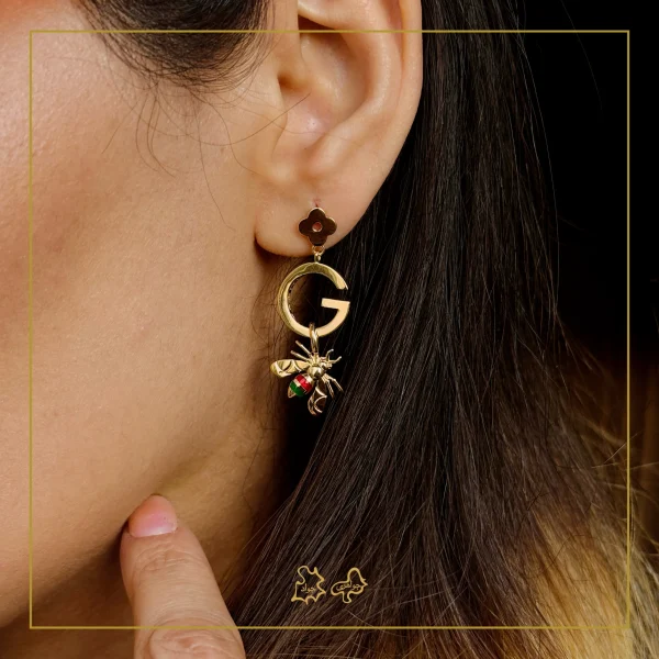 گوشواره طلا دولچه گابانا