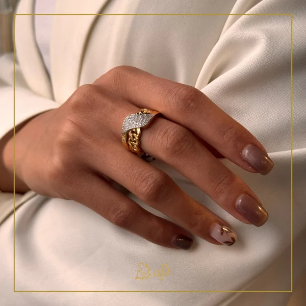 انگشتر طلا کارتیر V