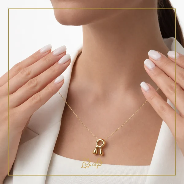 گردنبند طلا بادکنکی R
