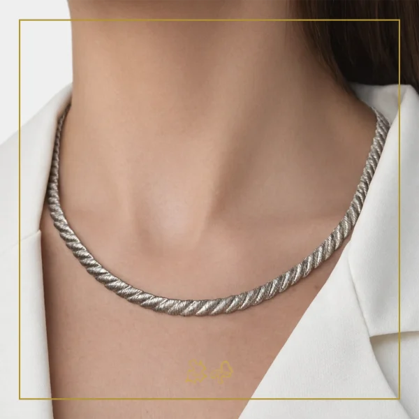 گردنبند طلا مصری گلابتون