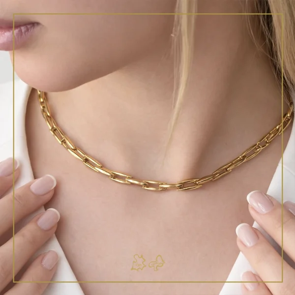 گردنبند طلا تو خالی ویرا