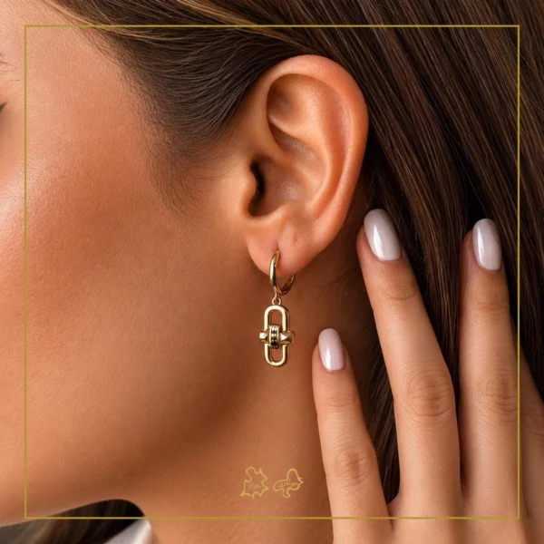 گوشواره طلا بریژیت
