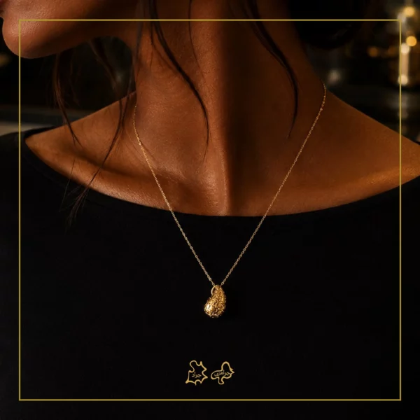 آویز طلا اشک روسام