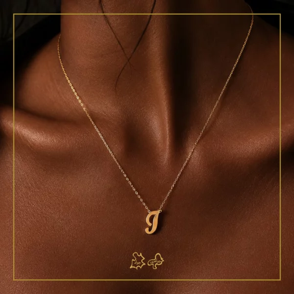 آویز طلا مینیمال g اسمال