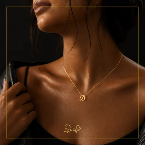 آویز طلا مینیمال D