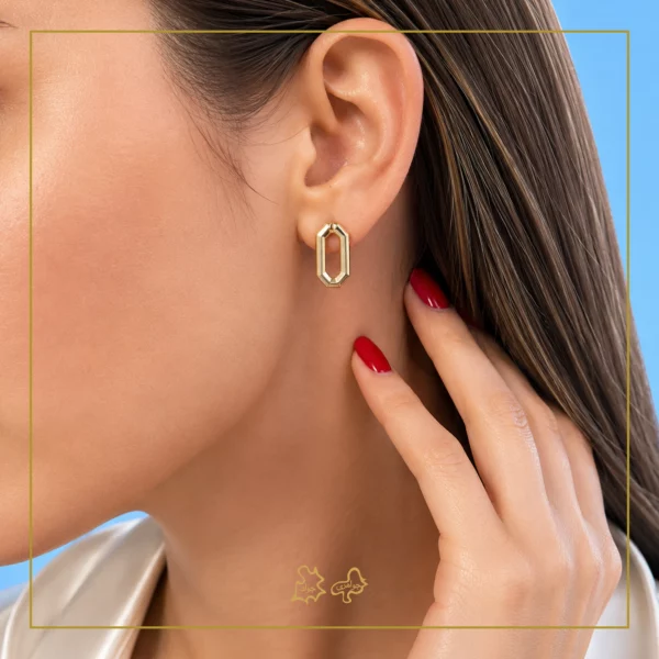 گوشواره طلا ربکا