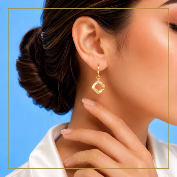 گوشواره طلا کلار