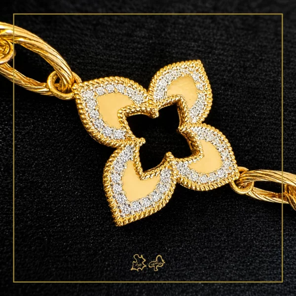 دستبند طلا روبرتو کوین پرو - Image 3