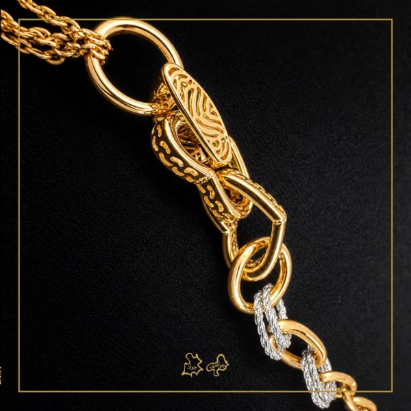 دستبند طلا چاوان لاو - Image 2