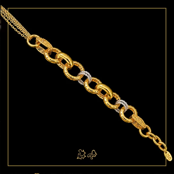 دستبند طلا چاوان خزر - Image 2
