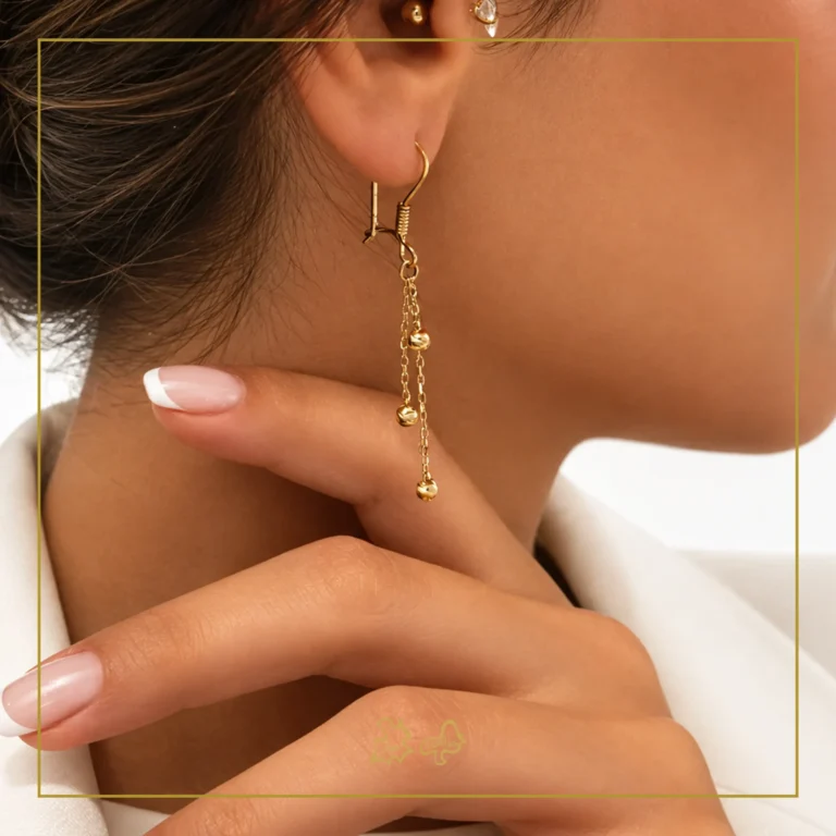راهنمای جامع انتخاب گوشواره طلا بر اساس انواع فرم صورت ها